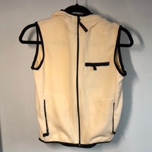 vintage polo fleece vest